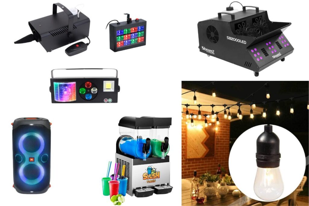 partyfények-fényfüzér-jégkása-gép